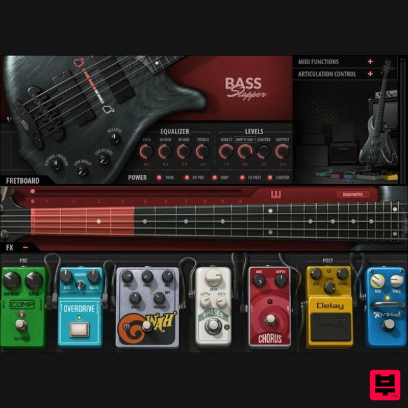 Waves Bass Slapper - Virtual Instruments