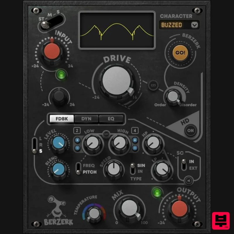 Waves Berzerk Distortion - Distortion