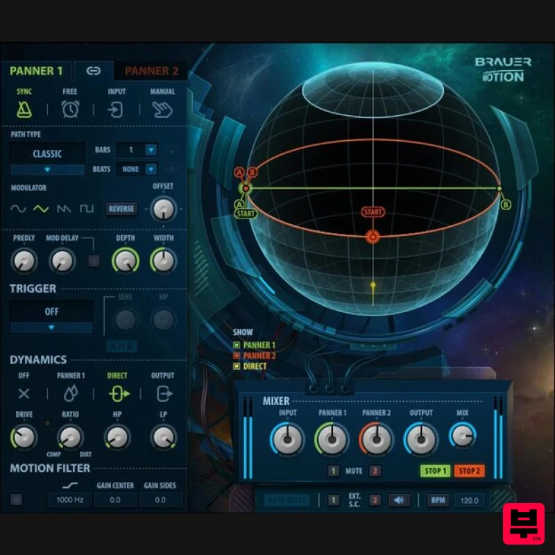 Waves Brauer Motion - Stereo Width