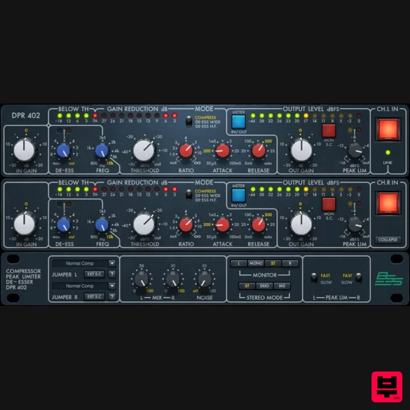 Waves BSS DPR-402 - Compressor
