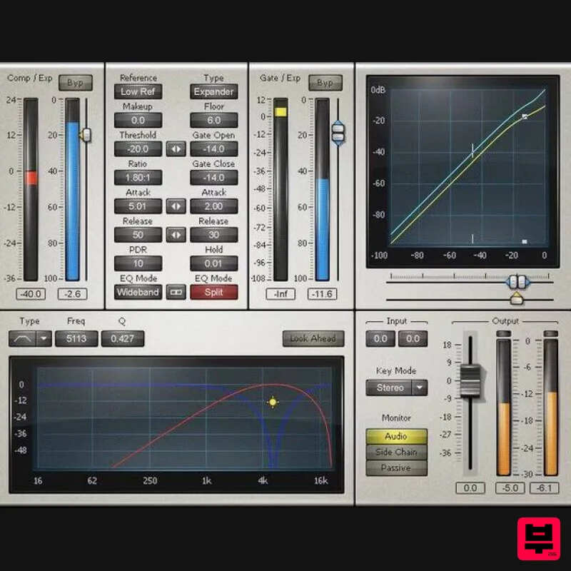 Waves C1 Compressor - Professional Music Instrument Photo