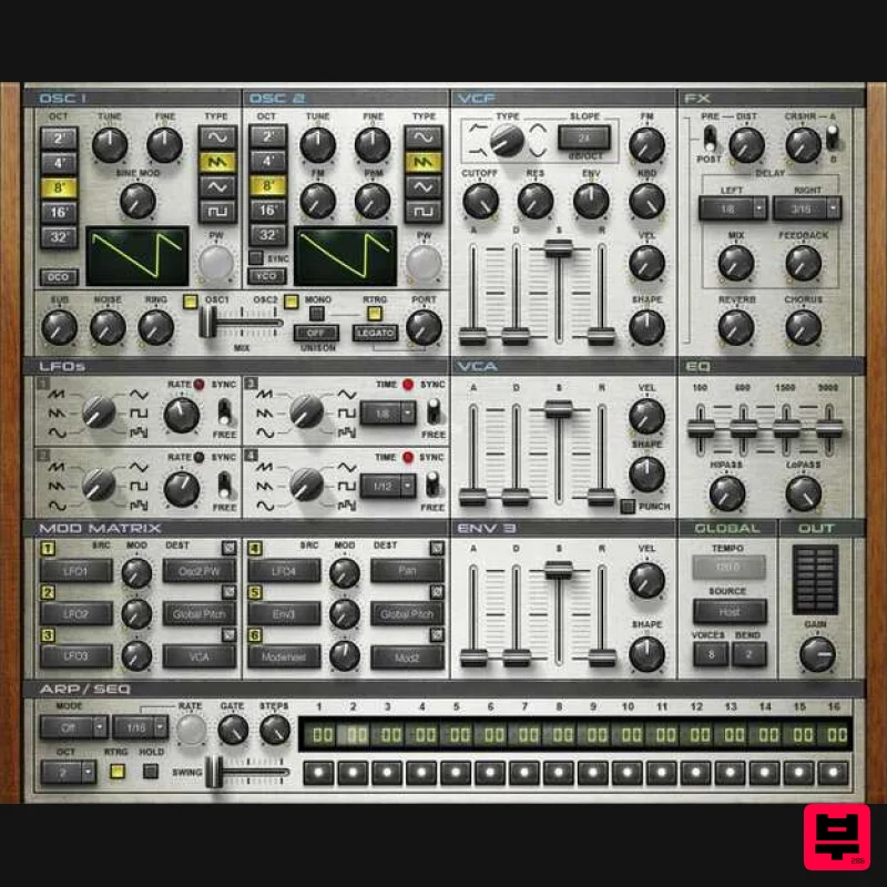 Waves Element 2.0 Virtual Analog Synth - Synth