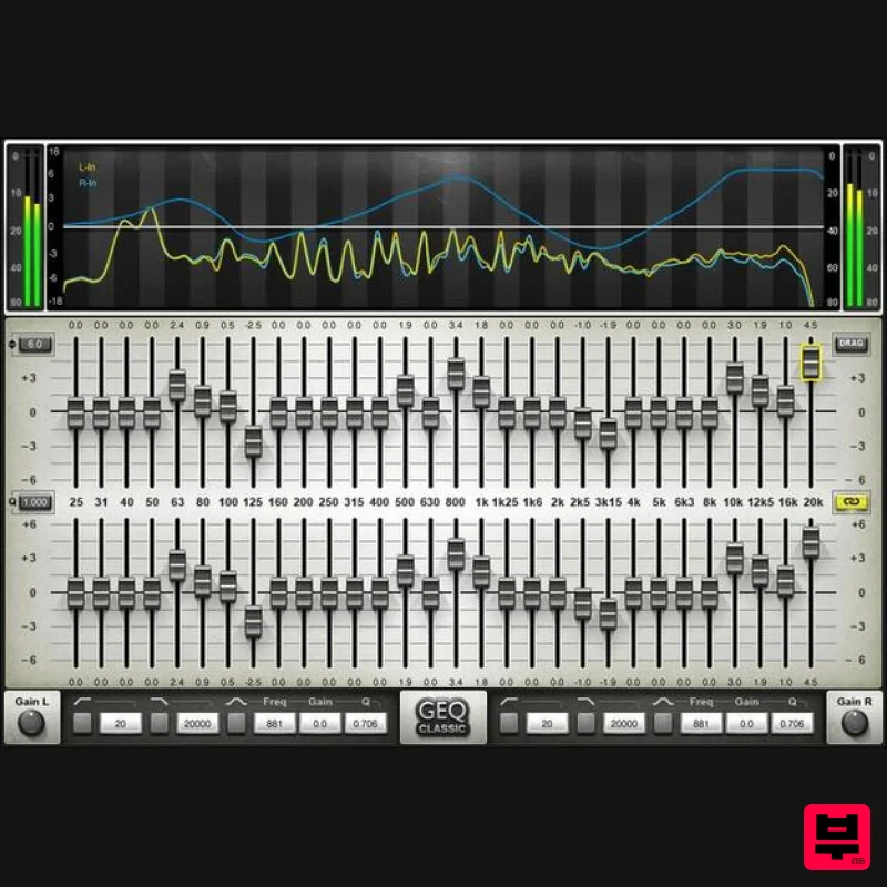 Waves GEQ Graphic Equalizer - EQ