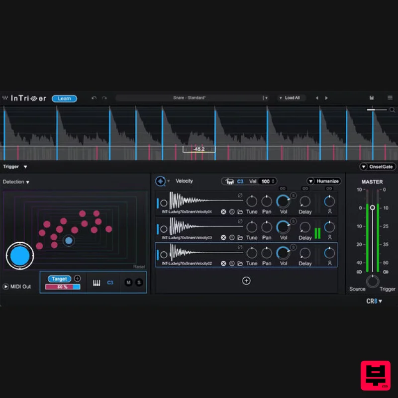 Waves InTrigger - Drum Tools