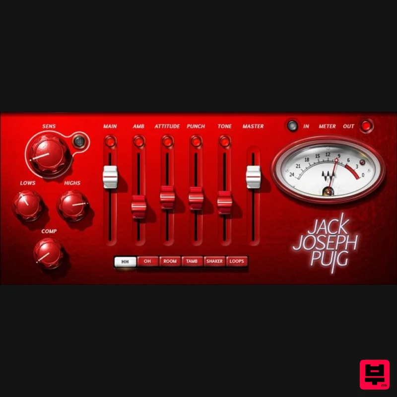 Waves JJP Cymbals & Percussion - Drum FX