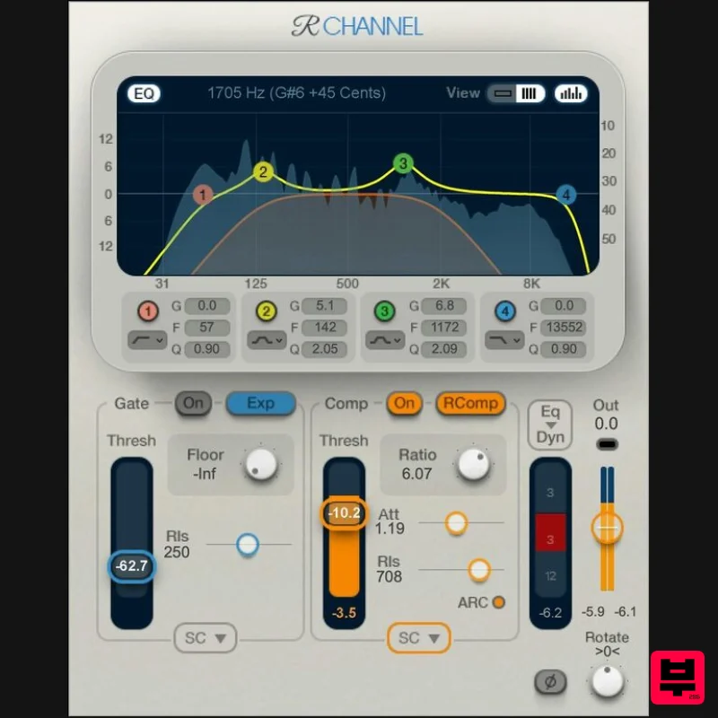 Waves Renaissance Channel - Channel Strip