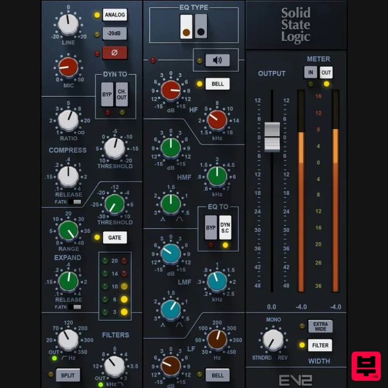 Waves SSL EV2 Channel - Professional Music Instrument Photo
