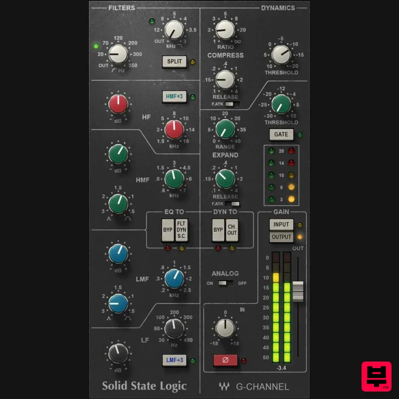 Waves SSL G-Channel - Professional Music Instrument Photo