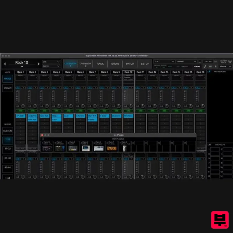 Waves SuperRack Performer - Utility