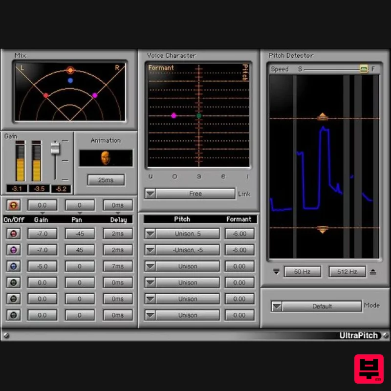 Waves UltraPitch - Vocal Processing