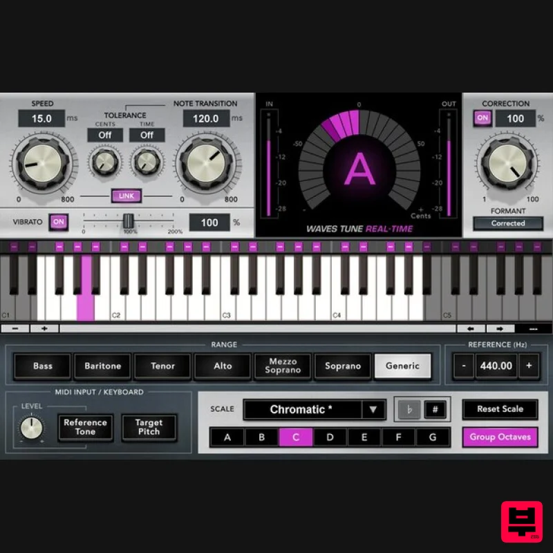 Waves Waves Tune Real-Time - Vocal Processing