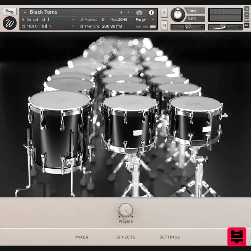 Wavesfactory BlackToms 2.0 - Kontakt Instrument