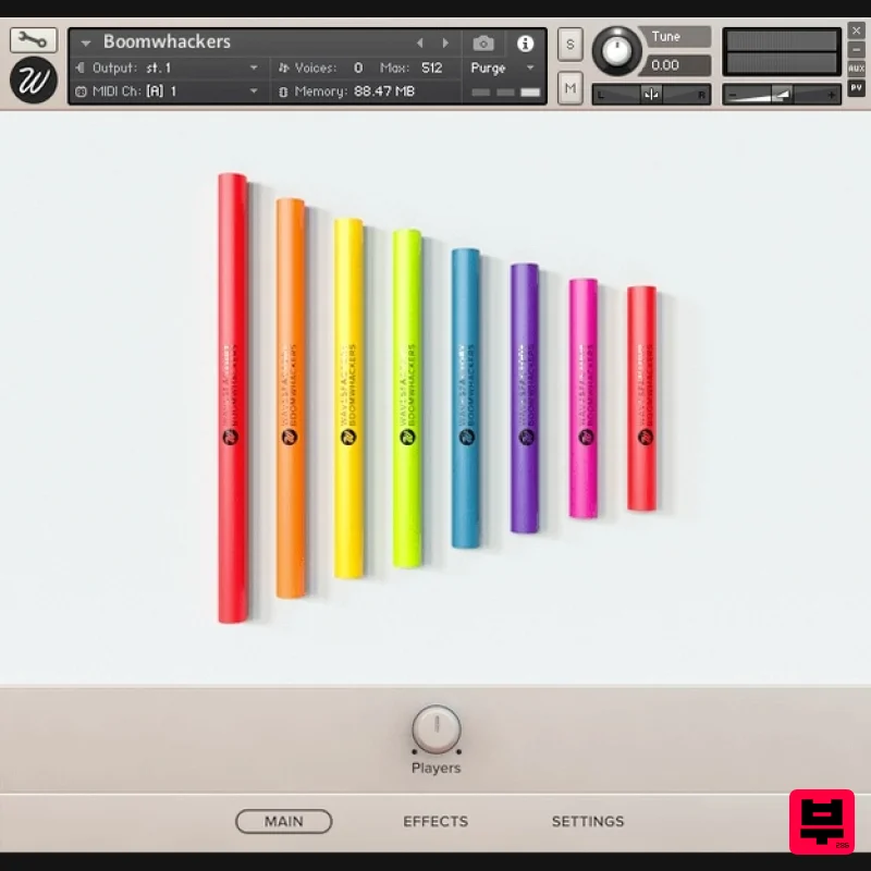 Wavesfactory Boomwhackers - Kontakt Instrument