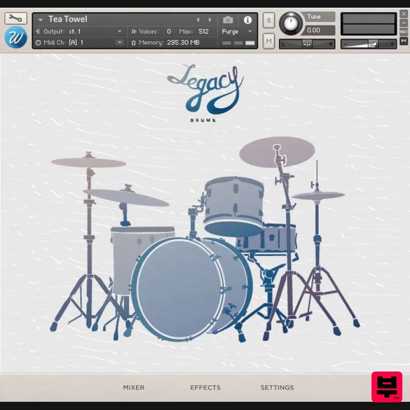 Wavesfactory Legacy Drums - Kontakt Instrument