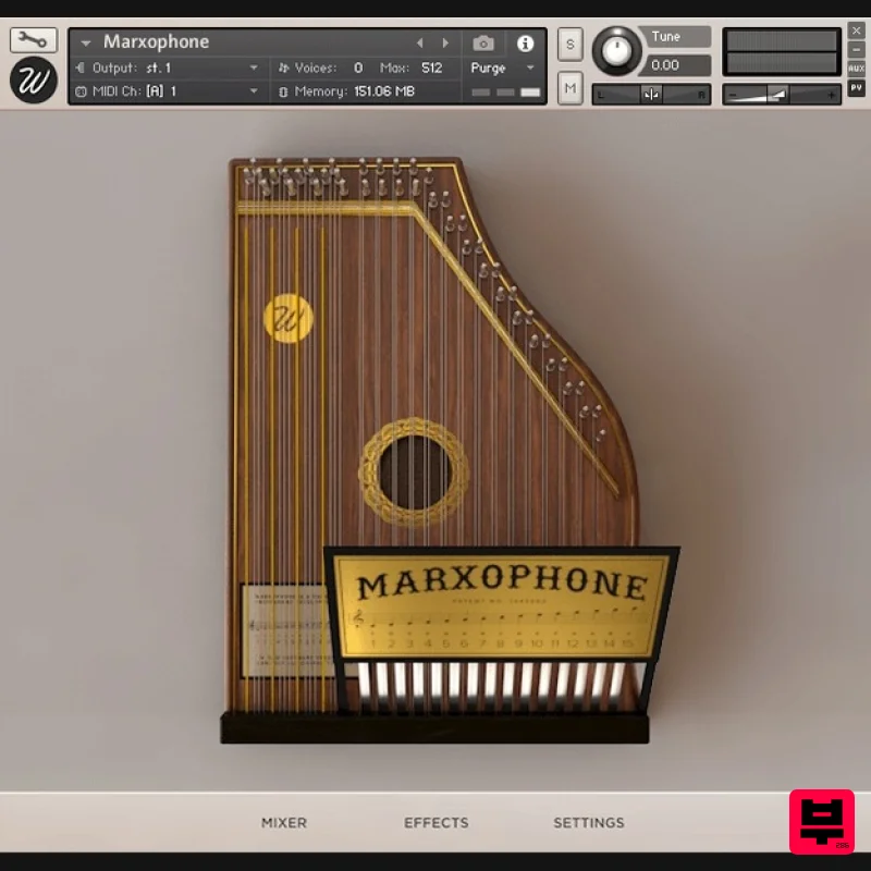 Wavesfactory Marxophone - Kontakt Instrument
