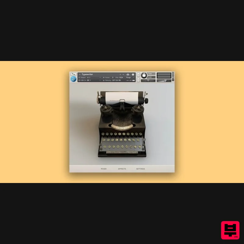 Wavesfactory Typewriter - Kontakt Instrument