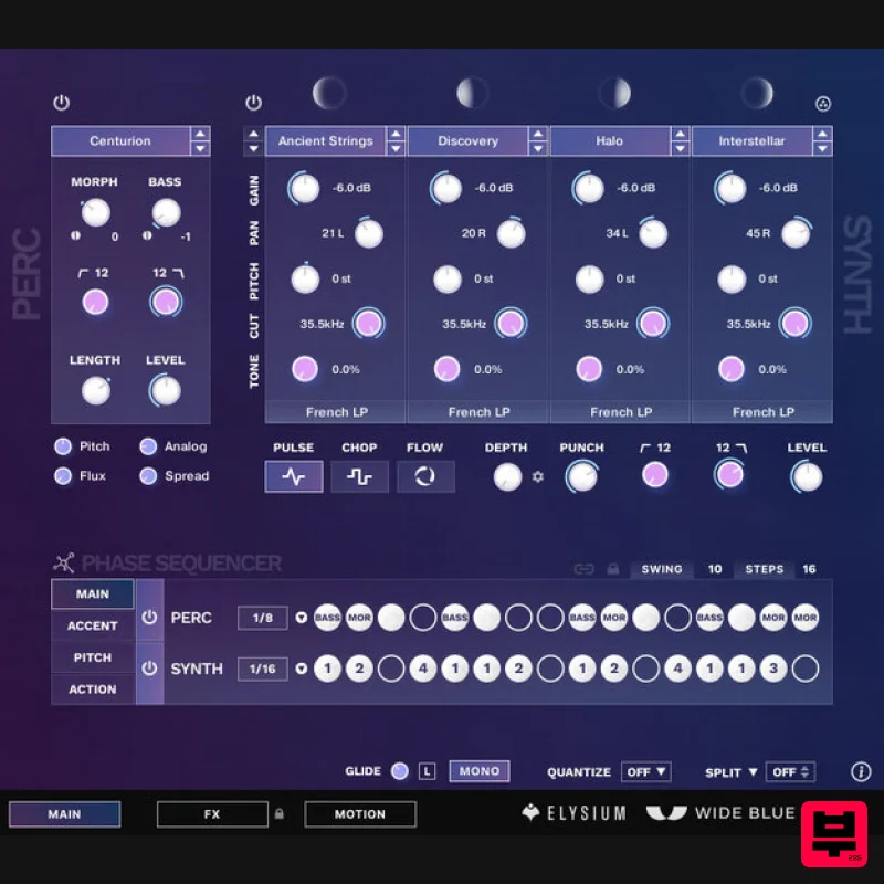 Wide Blue Sound ELYSIUM - Kontakt Instrument