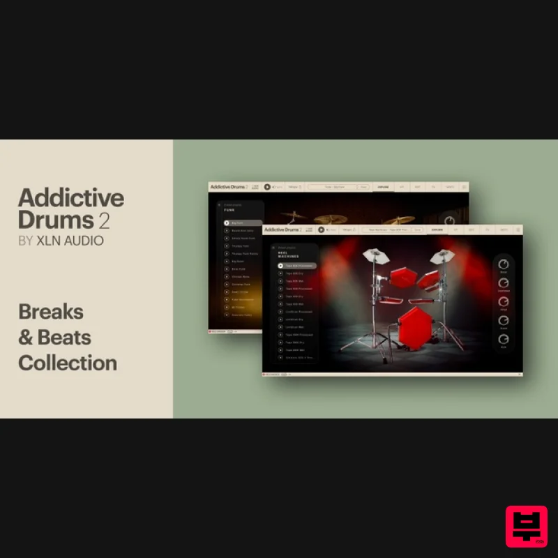 XLN Audio Addictive Drums 2: Breaks & Beats Collection - Expansion Packs
