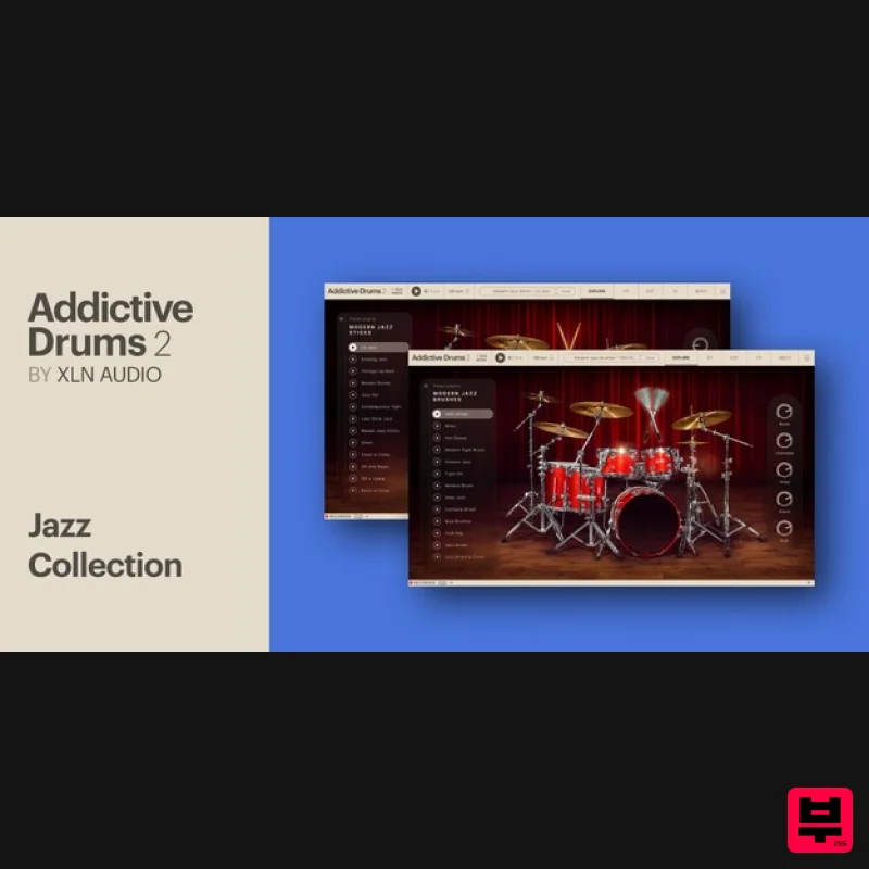 XLN Audio Addictive Drums 2: Jazz Collection - Expansion Packs
