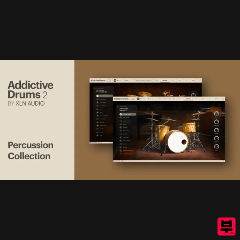 XLN Audio Addictive Drums 2: Percussion Collection - Expansion Packs