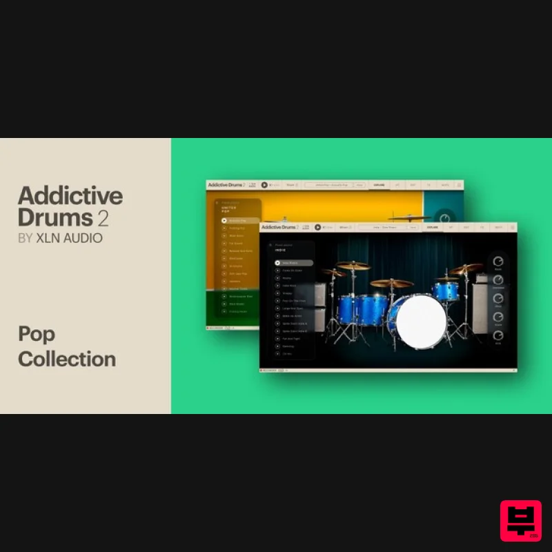 XLN Audio Addictive Drums 2: Pop Collection - Expansion Packs