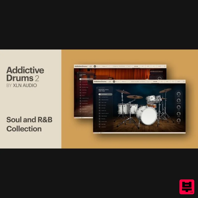 XLN Audio Addictive Drums 2: Soul and R&B Collection - Expansion Packs