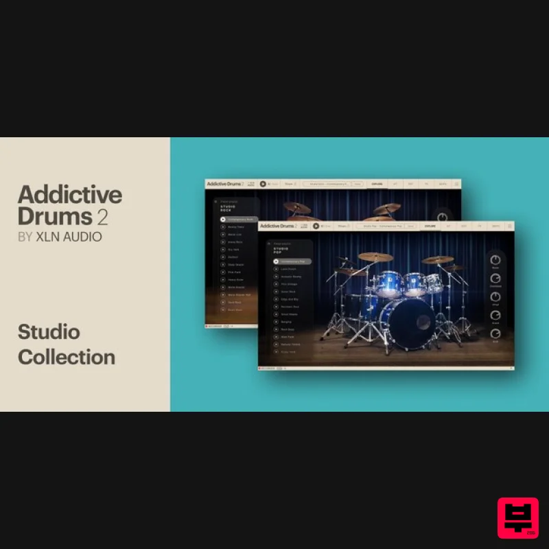 XLN Audio Addictive Drums 2: Studio Collection - Expansion Packs