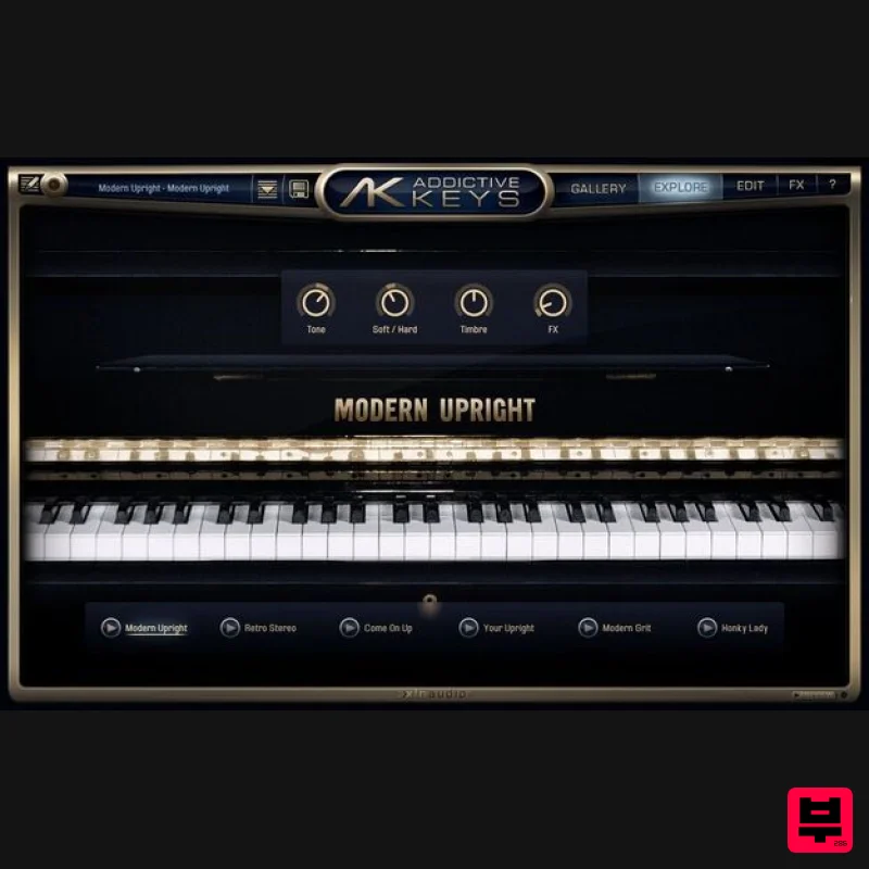 XLN Audio Addictive Keys: Modern Upright - Virtual Instruments