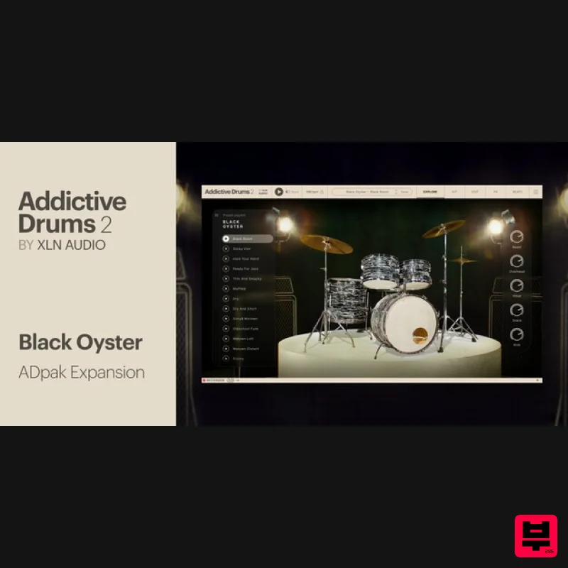 XLN Audio Black Oyster ADpak - Expansion Packs