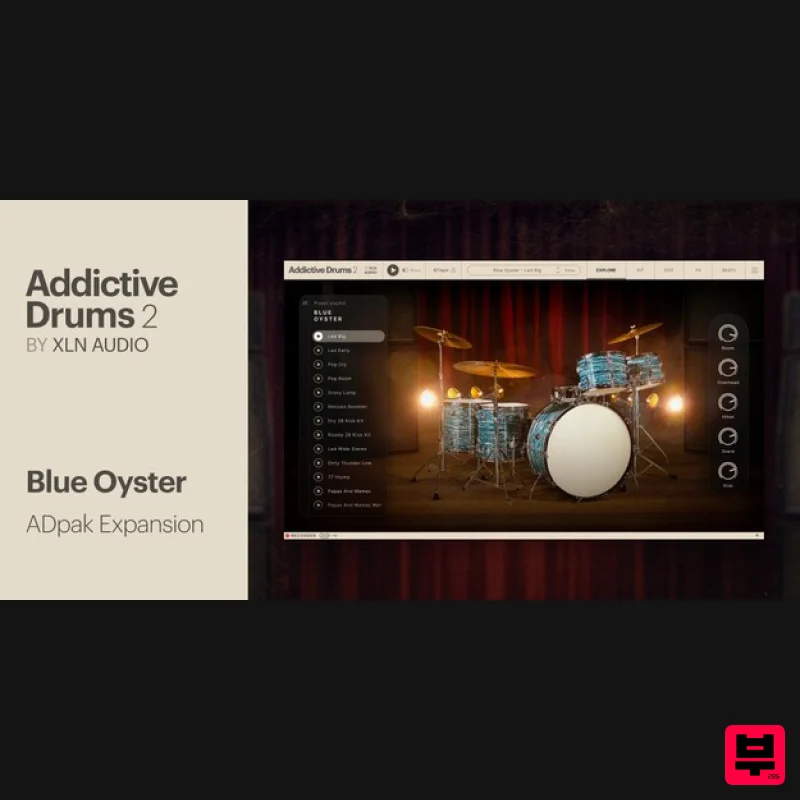XLN Audio Blue Oyster ADpak - Expansion Packs