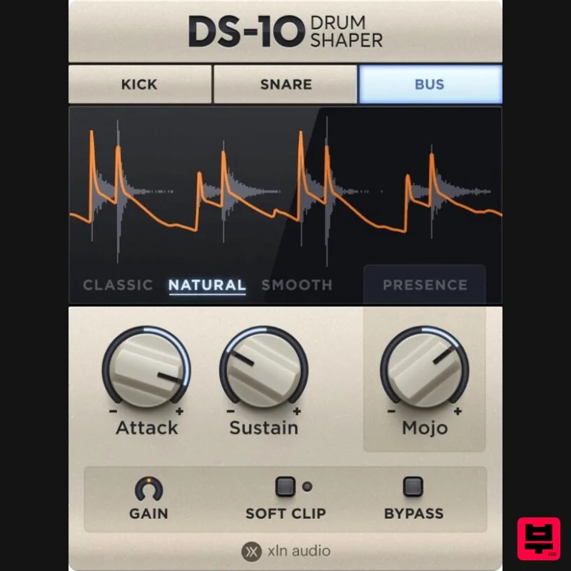 XLN Audio DS-10 Drum Shaper - Transient Shaper
