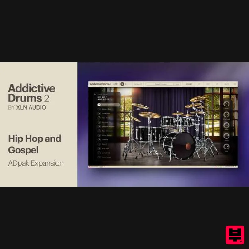 XLN Audio Hip Hop and Gospel ADpak - Expansion Packs
