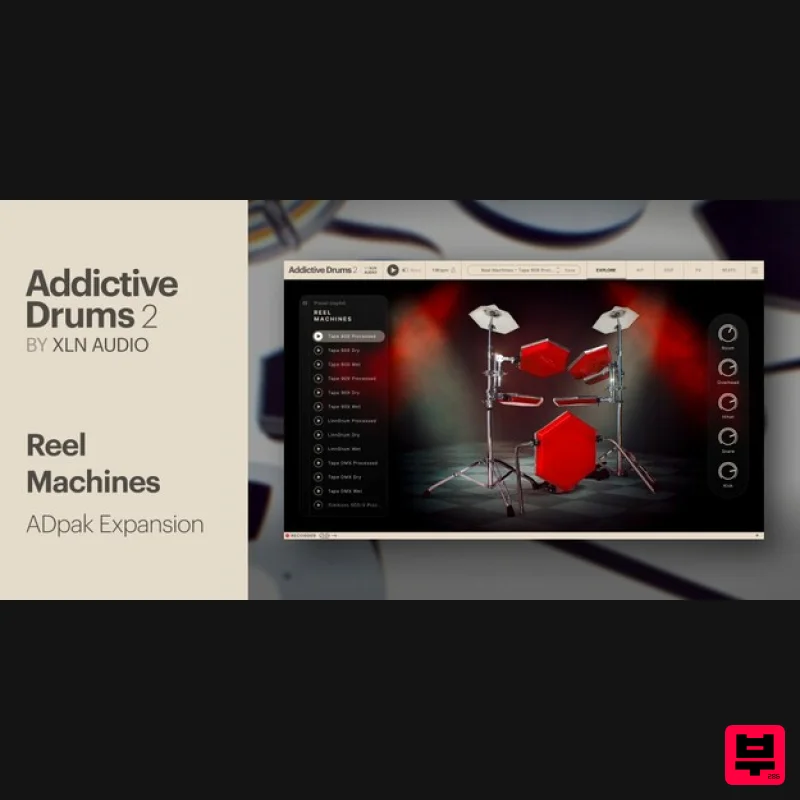 XLN Audio Reel Machines ADpak - Expansion Packs