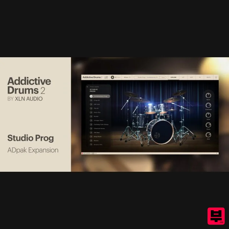 XLN Audio Studio Prog ADpak - Expansion Packs