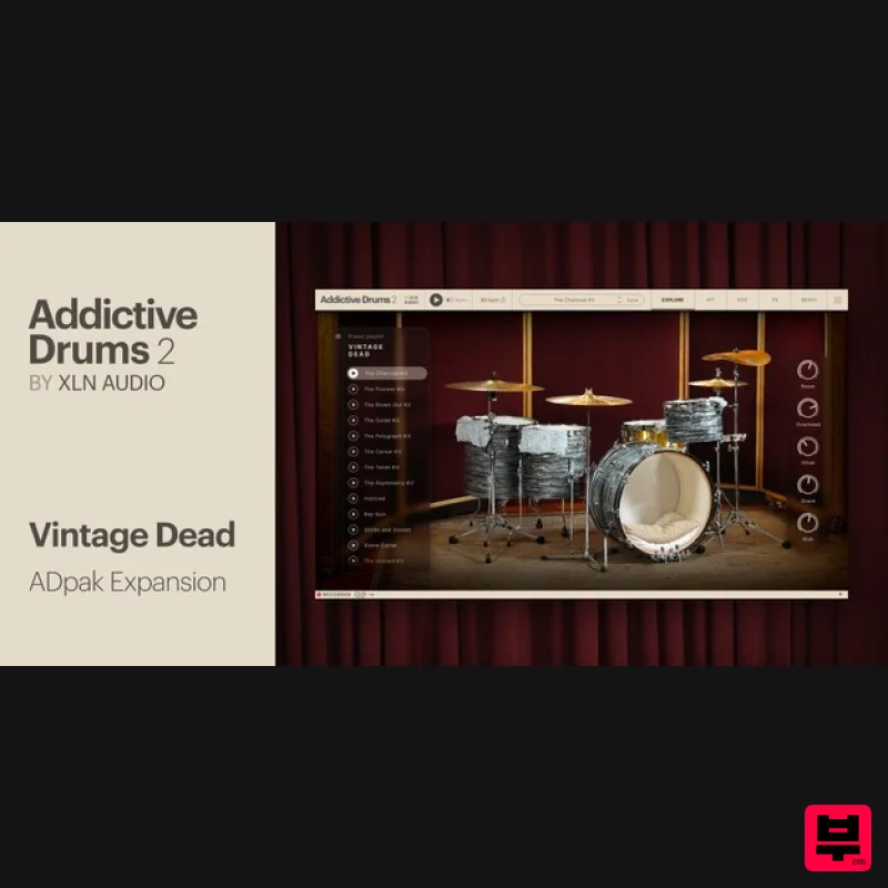 XLN Audio Vintage Dead ADpak - Expansion Packs