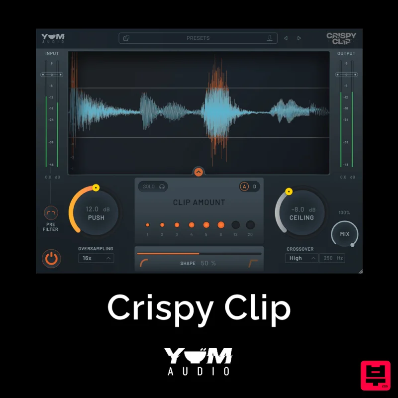 Yum Audio Crispy Clip - Professional Music Instrument Photo