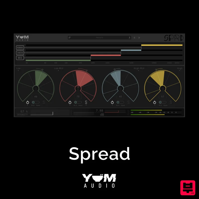 Yum Audio Spread - Stereo Image
