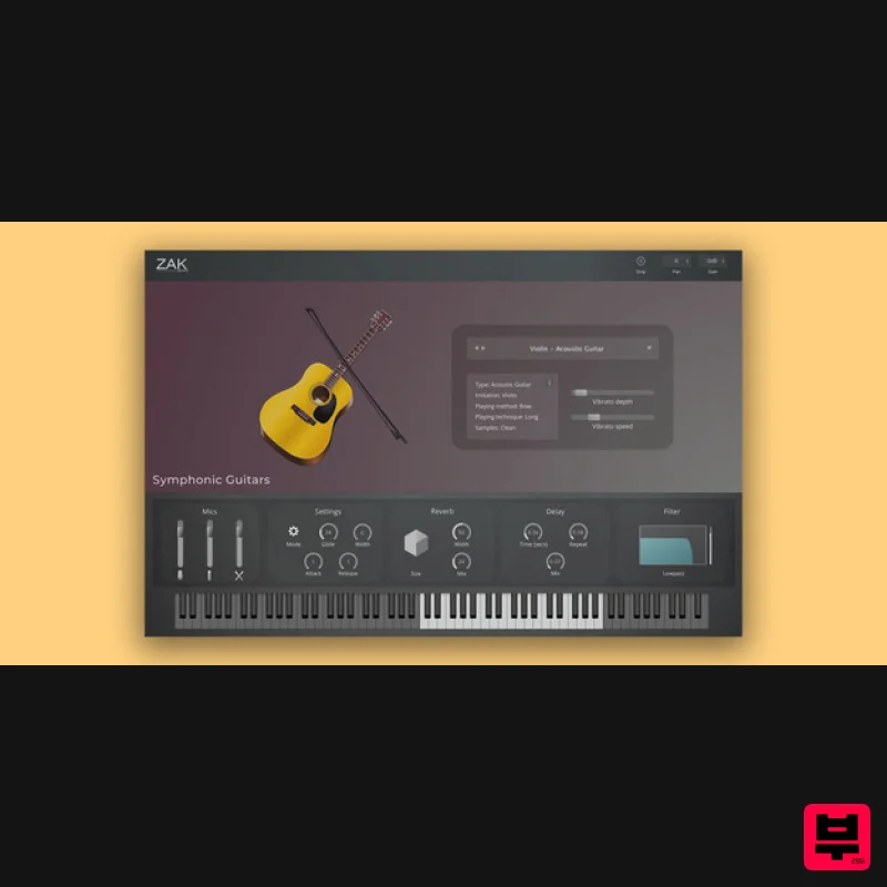 ZAK Sound Symphonic Guitars - Synth