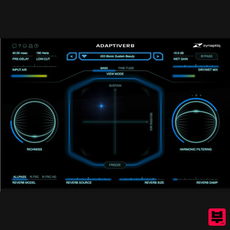 Zynaptiq ADAPTIVERB Educational Version - Reverb