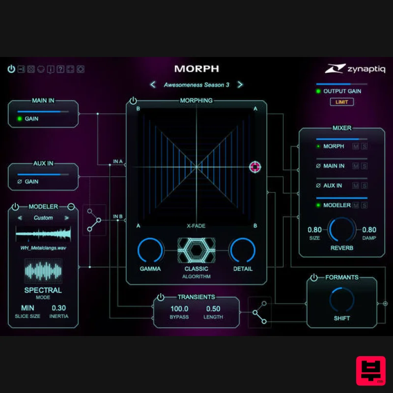 Zynaptiq MORPH 3 - Modulator