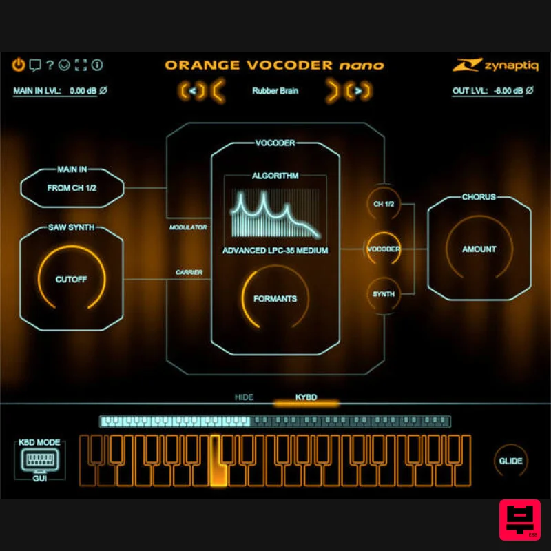 Zynaptiq ORANGE VOCODER NANO - Vocoder