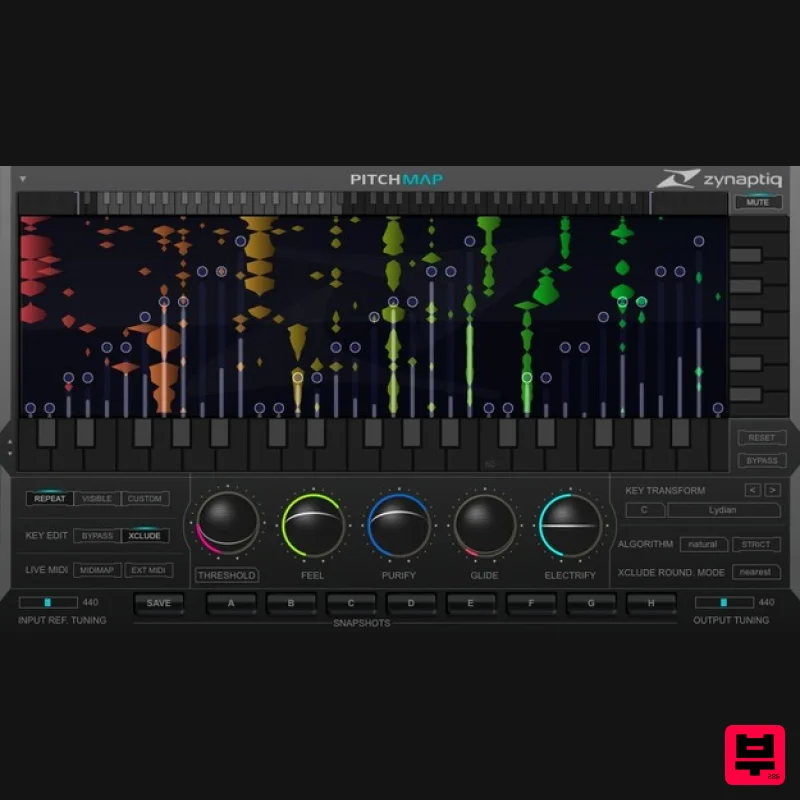 Zynaptiq PITCHMAP Educational Version - Pitch Shifter