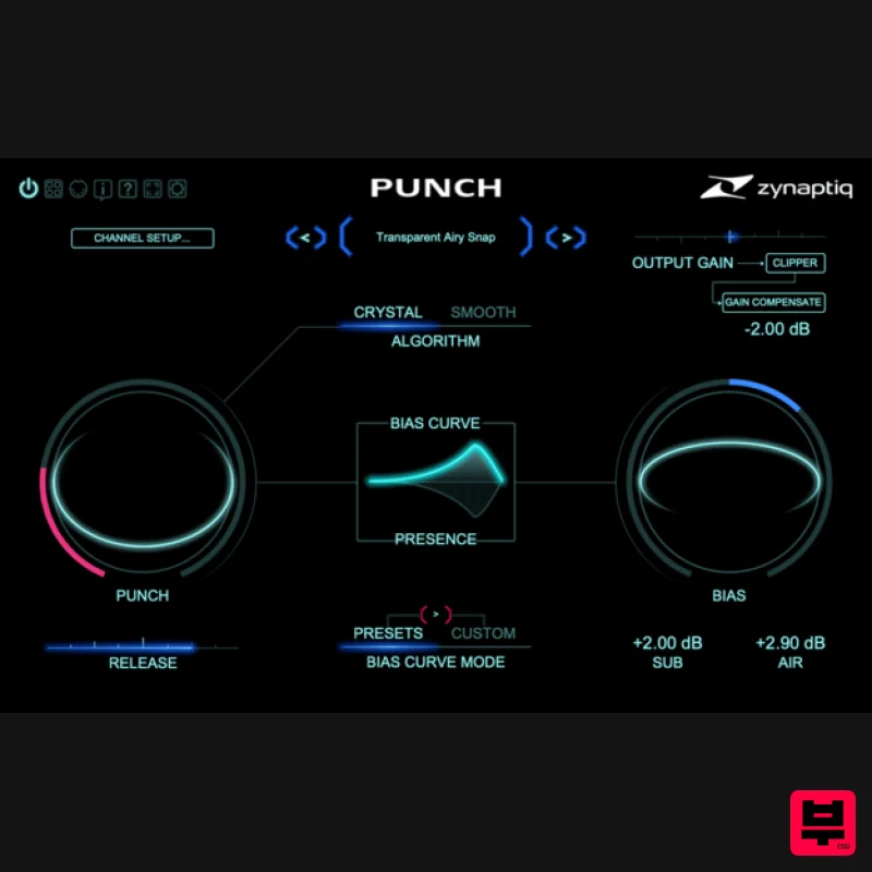Zynaptiq PUNCH - Transient Shaper