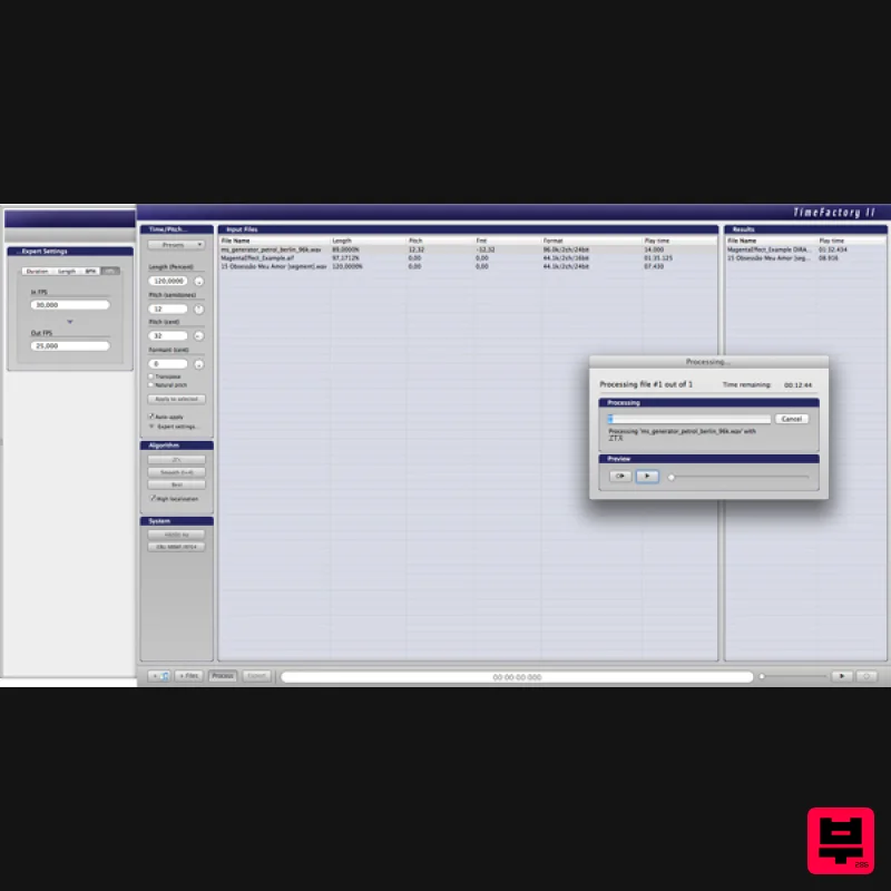 Zynaptiq TIME FACTORY II - Pitch Shifter