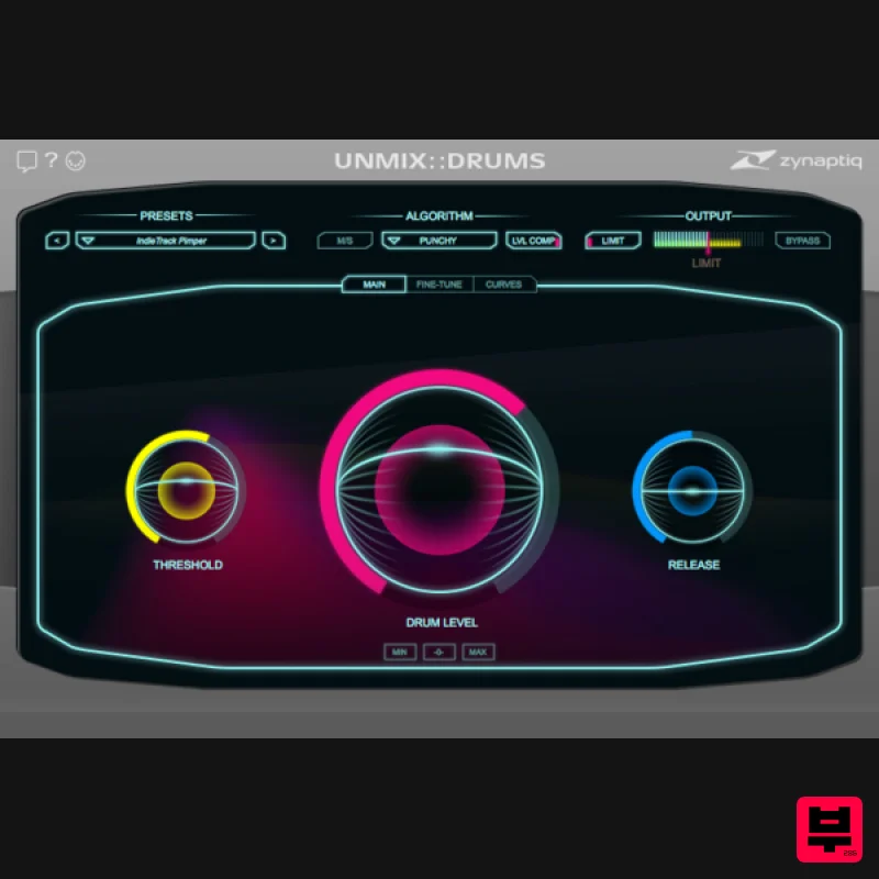 Zynaptiq UNMIX::DRUMS Educational Version - Drum Tools