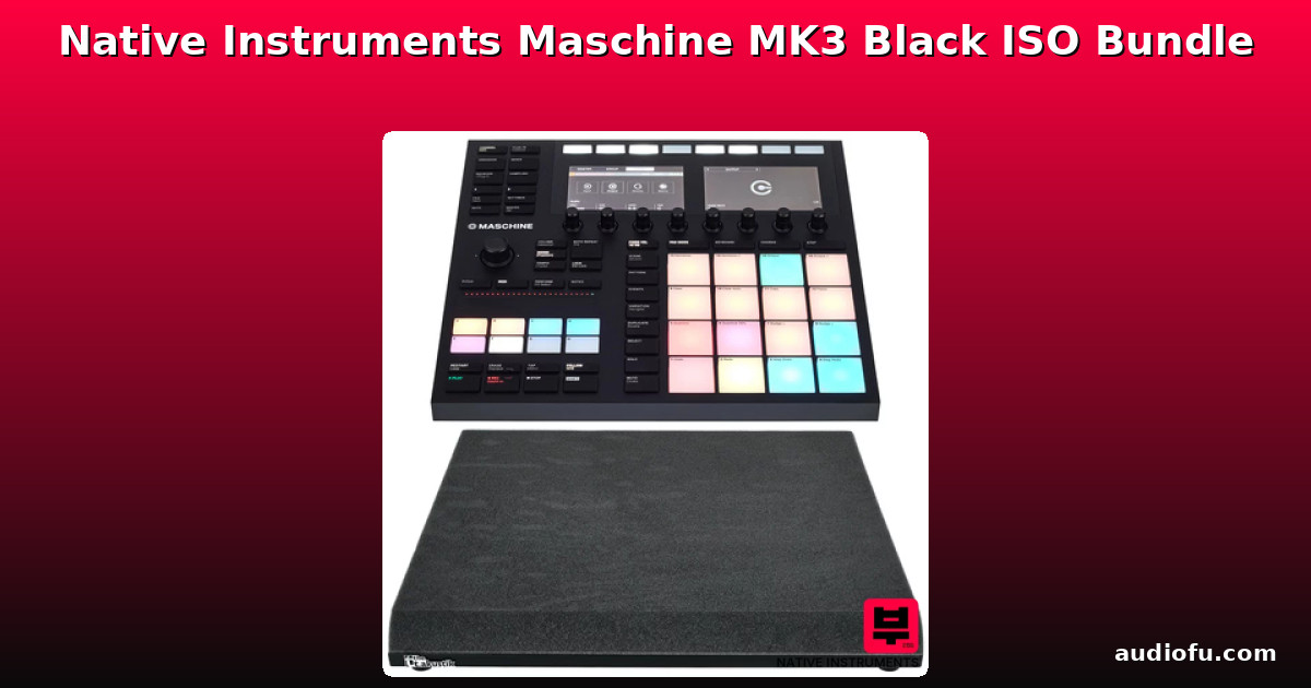 Native Instruments Maschine MK3 Black ISO Bundle | DAW Controllers ...