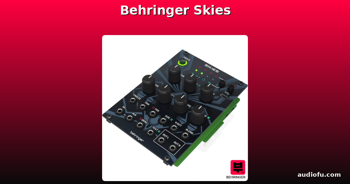 Behringer Skies | Effect Modules - Reviews & Buy 2025